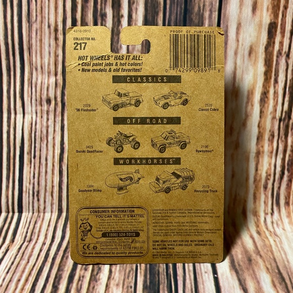 Hot Wheels 1991 ‘40’s Woodie. Collector No. 217. - Picture 5 of 13